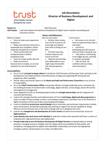 Director Of Business Development And Digital Job Description