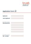 Trust Application Form 2024