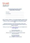 Trust Membership Application Form