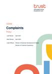 CE003 Complaints Policy