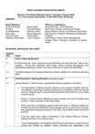 Approved Board Minute 6 August 2026