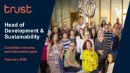 Head of Development & Sustainability Candidate Information Pack