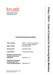 SFHA Code Of Conduct For Governing Body Members