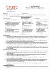 Director Of Customer Experience Job Description